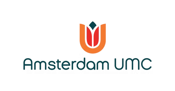 Logo van Amsterdam UMC, ziekenhuis