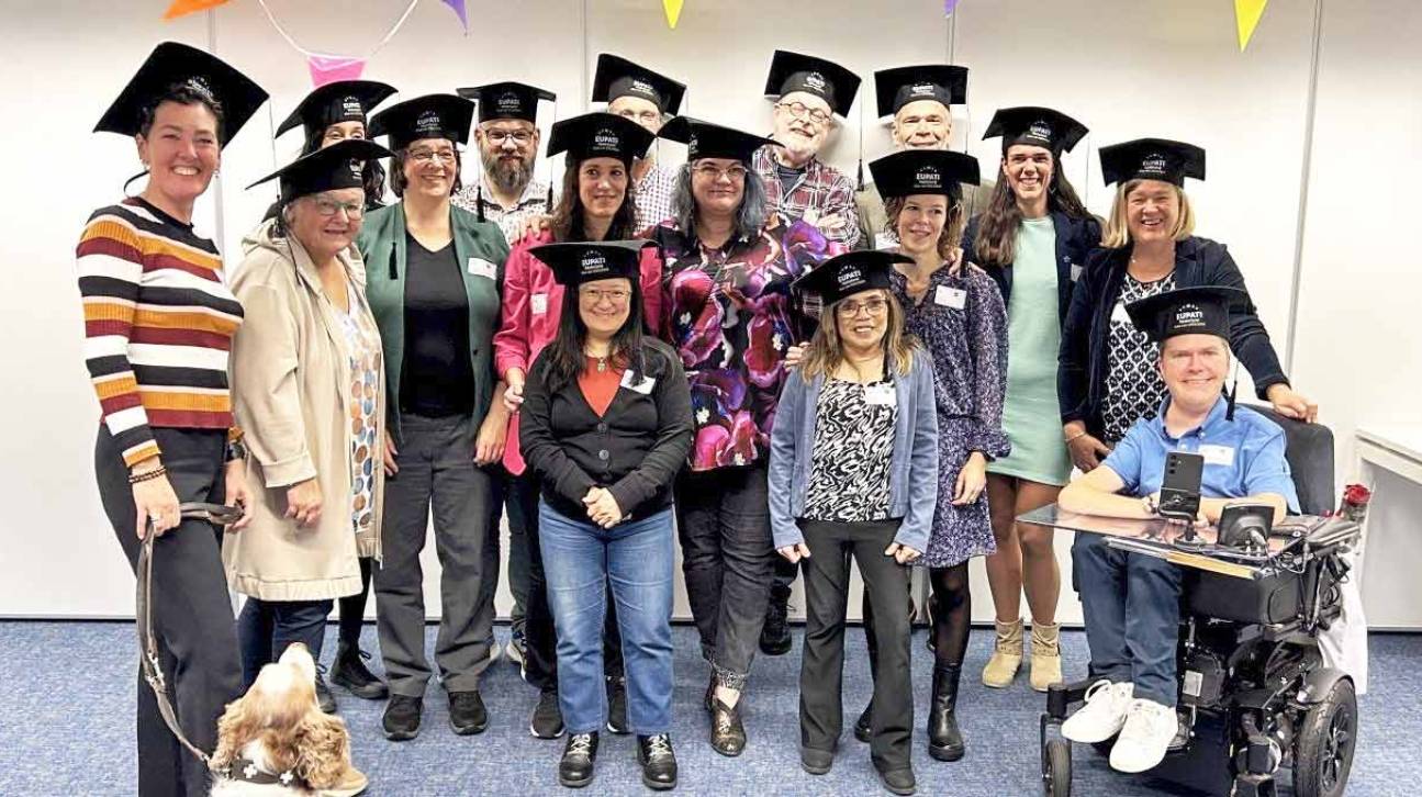 De groep EUPATI NL studenten van 2024