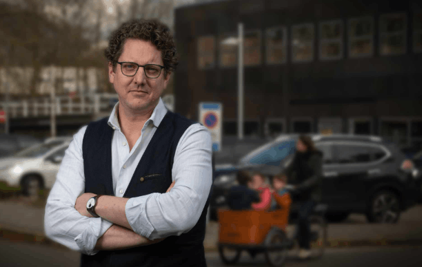 Portret van Dries Hettinga