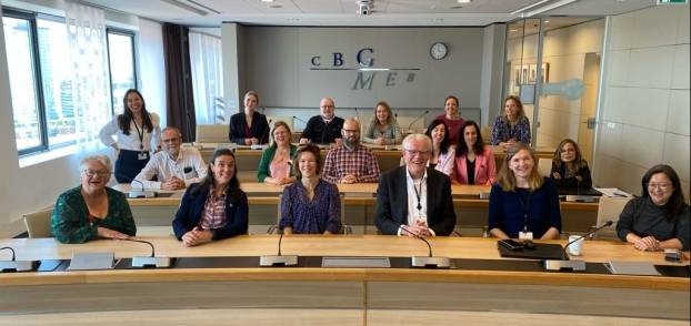 Groep EUPATI NL-studenten op bezoek bij het CBG